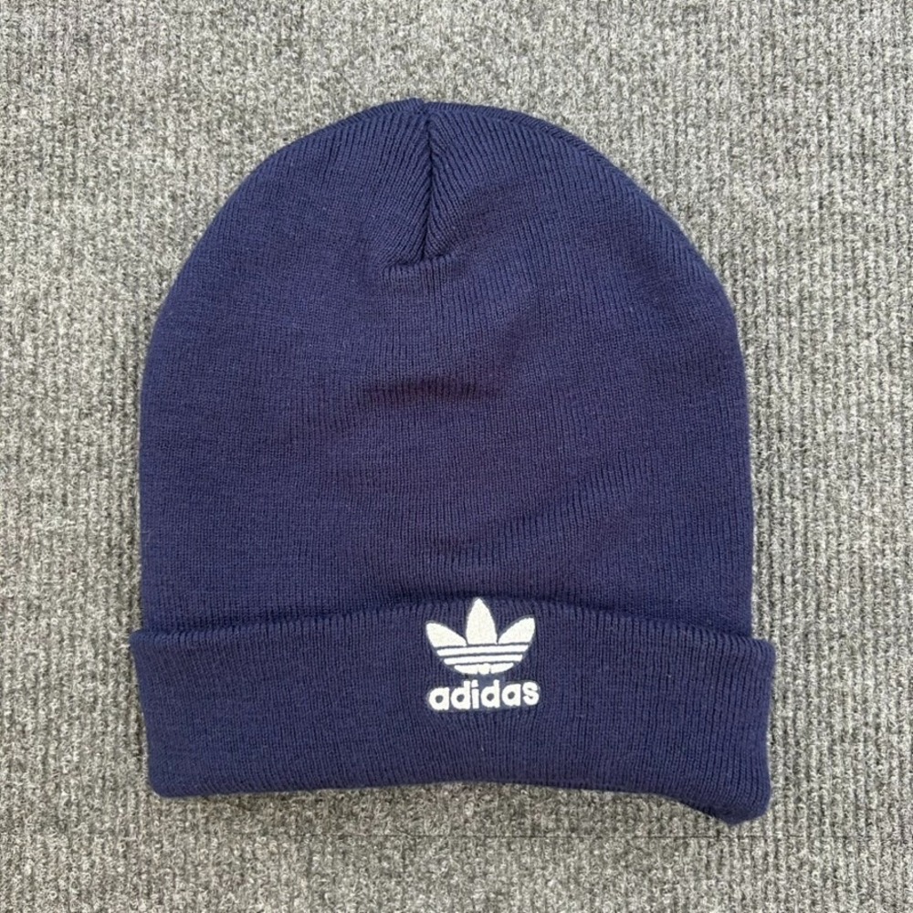 Adidas Originals Trefoil Beanie Collegiate Navy Blue‎ One Size Unisex Adult
